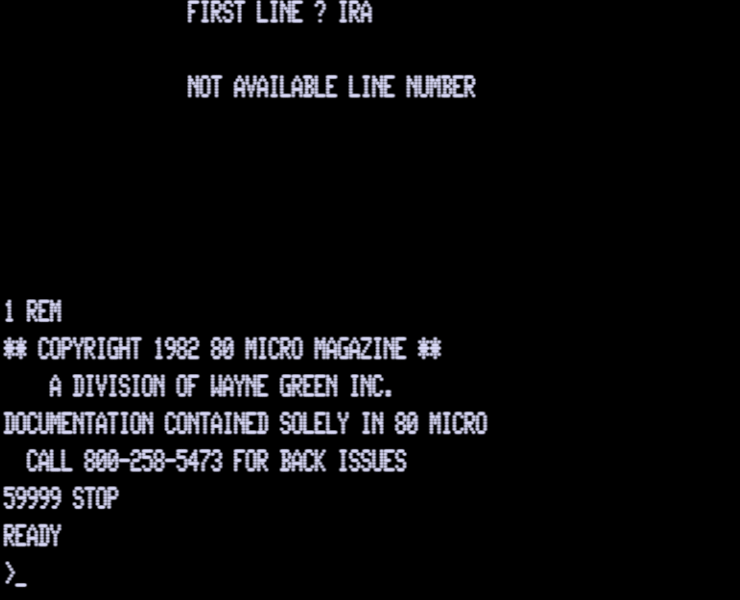 Screen shot